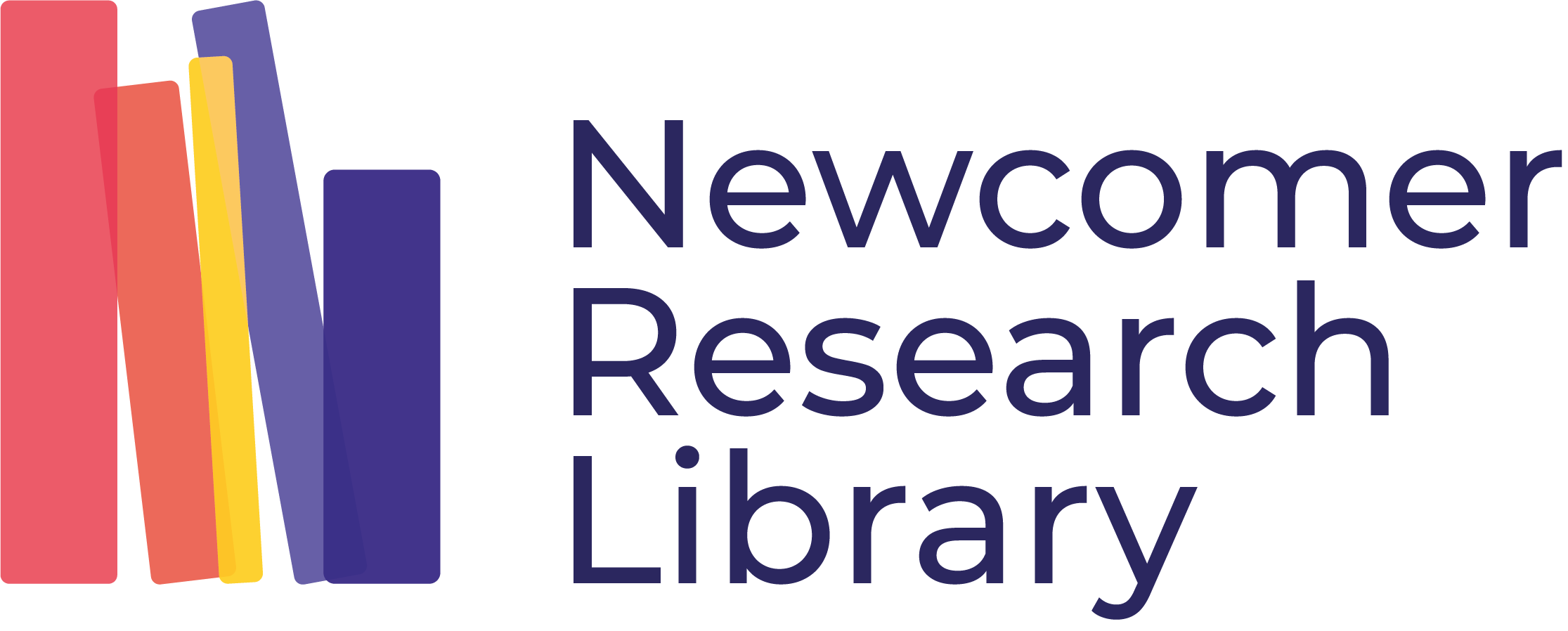 Newcomer research library footer logo